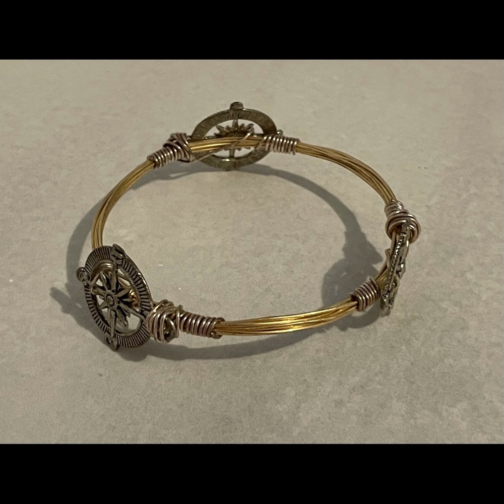 Silver and Gold Plated Bracelet